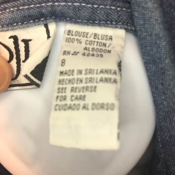 Vintage Button Down Blouse - Picture 7 of 7